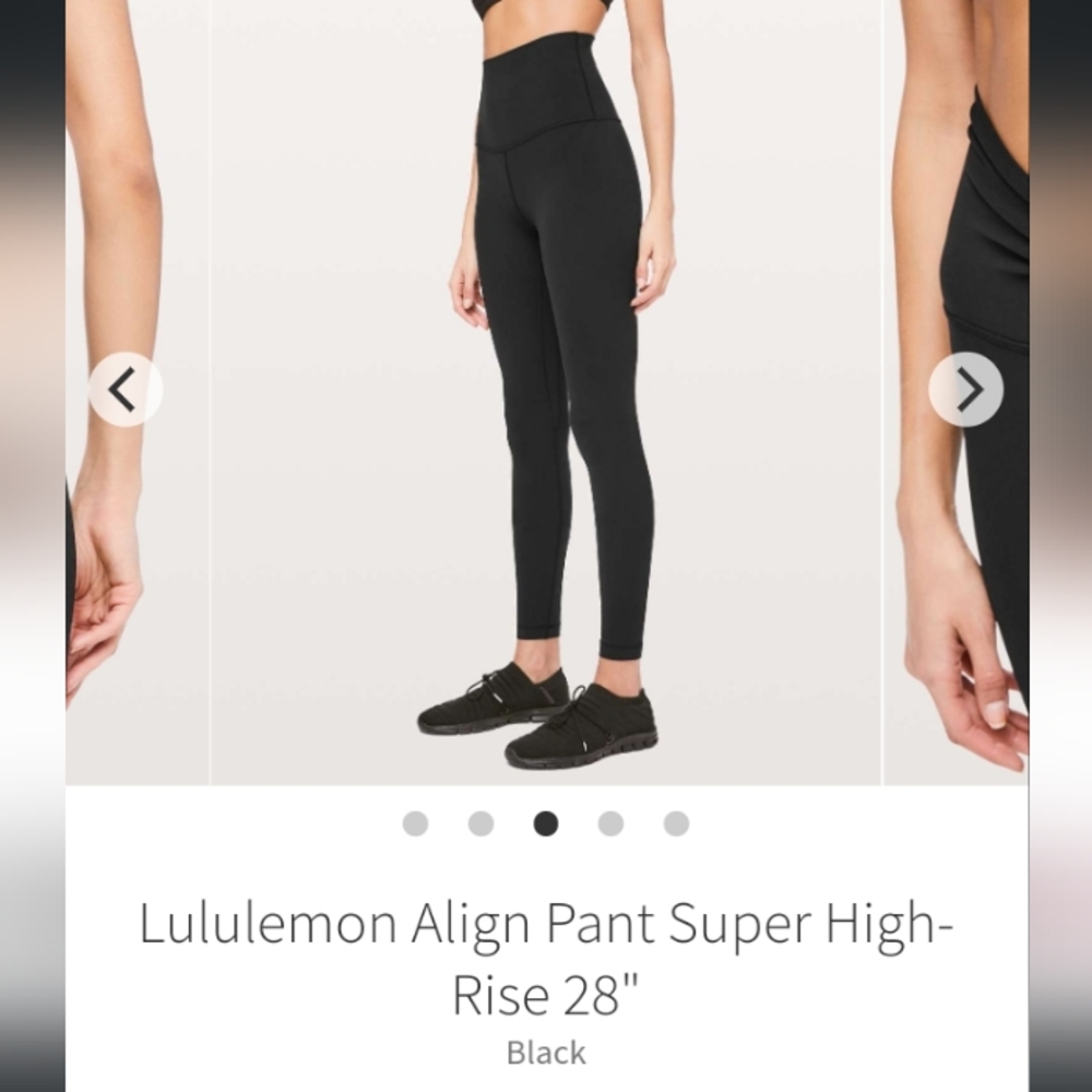 🍋 LULULEMON 🍋 Align 28" Black Size 2 - Picture 10 of 13